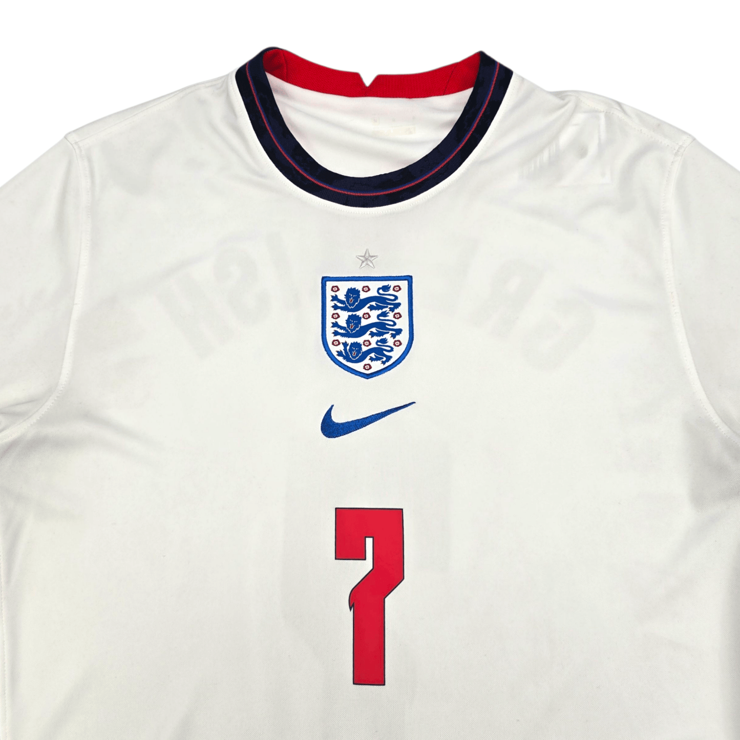 2020/21 England Home Football Shirt (M) Nike #7 Grealish