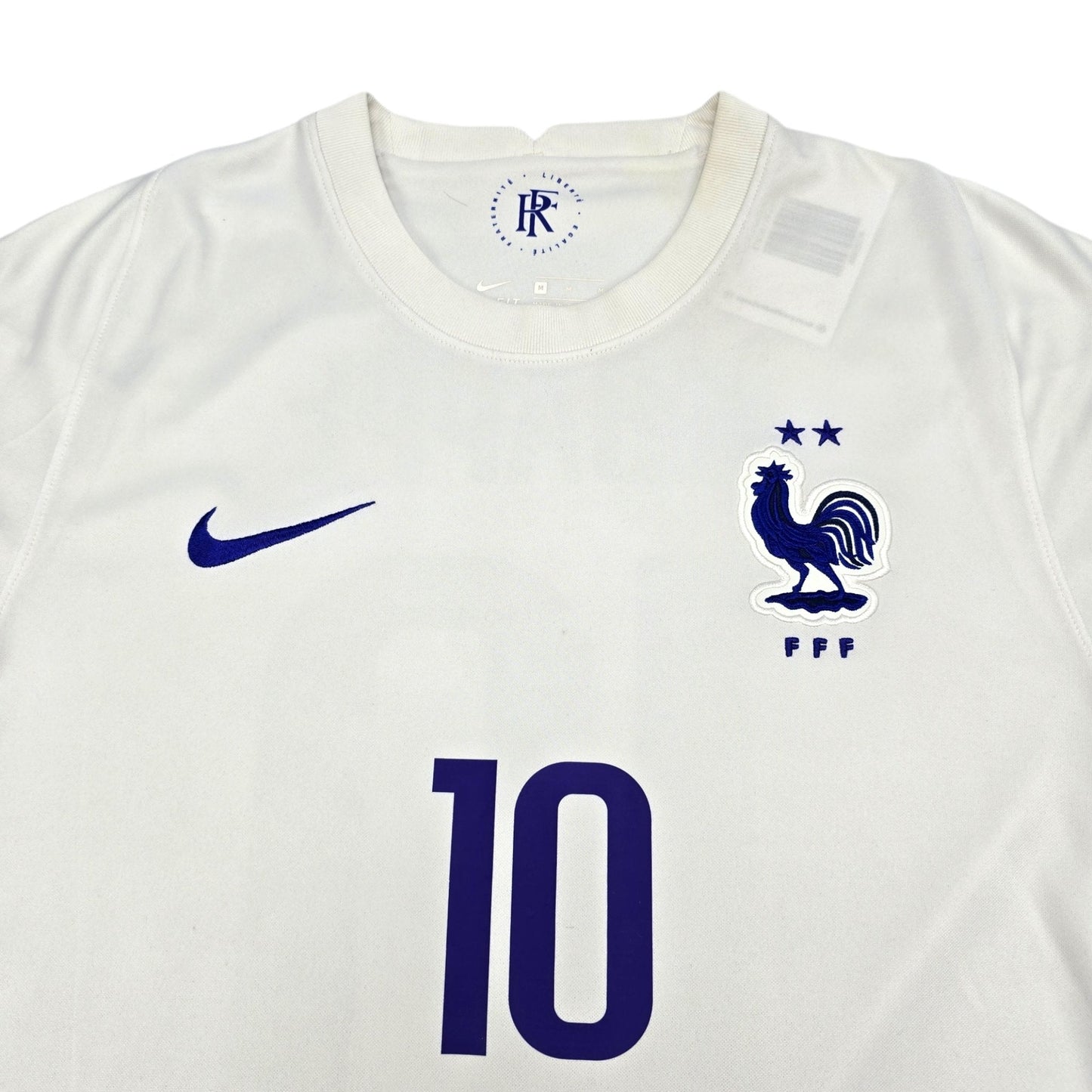 2020/21 France Away Football Shirt (M) Nike #10 Mbappe