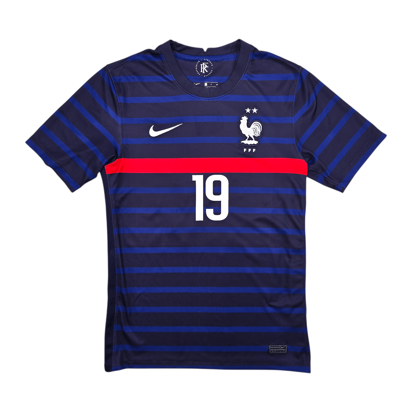 2020/21 France Home Football Shirt (S) Nike #19 Benzema