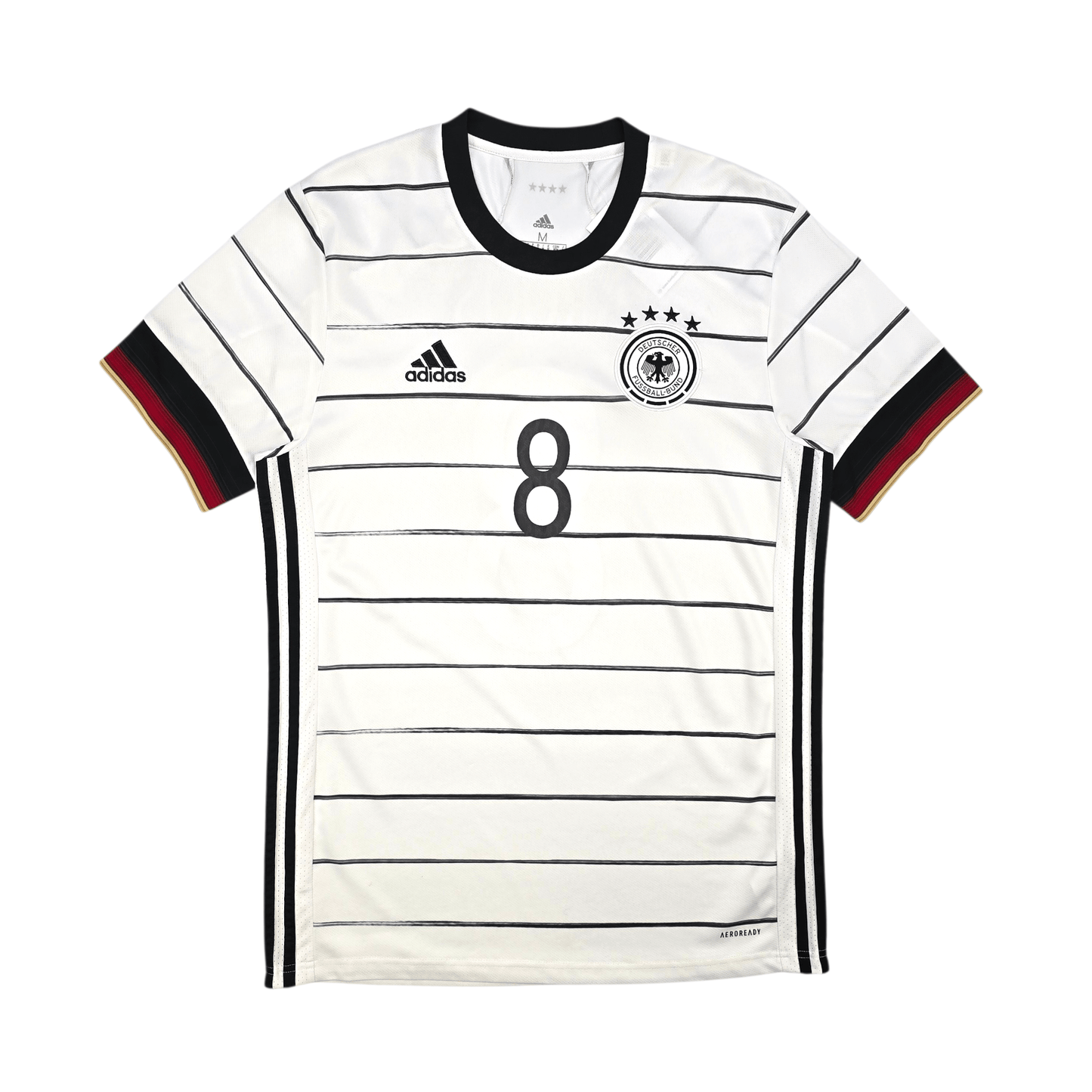2020/21 Germany Home Football Shirt (M) Adidas #8 Kroos
