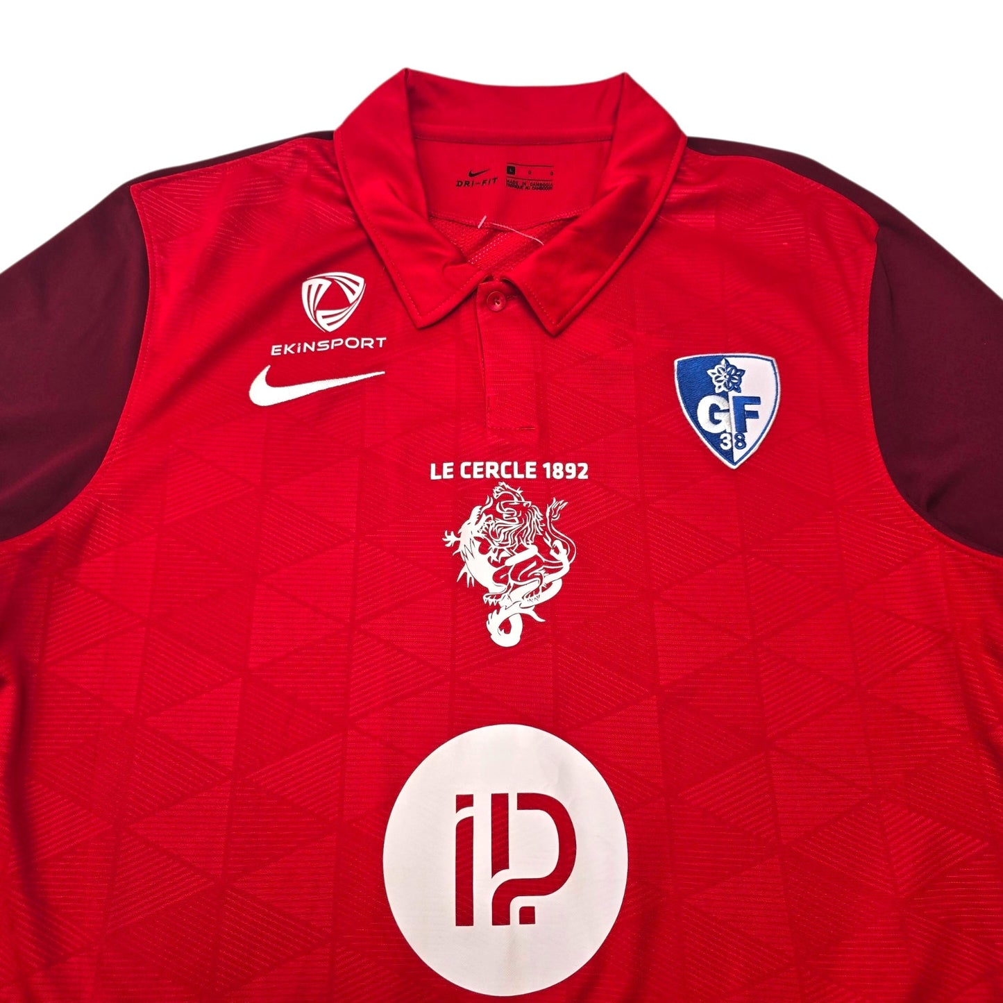 2020/21 Grenoble Foot Away Football Shirt (L) Nike