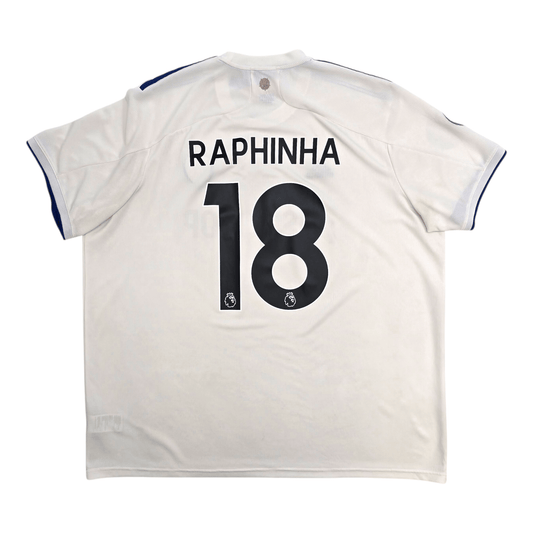 2020/21 Leeds United Home Football Shirt (3XL) Adidas #18 Raphinha