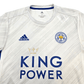 2020/21 Leicester City Away Football Shirt (S) Adidas #9 Vardy