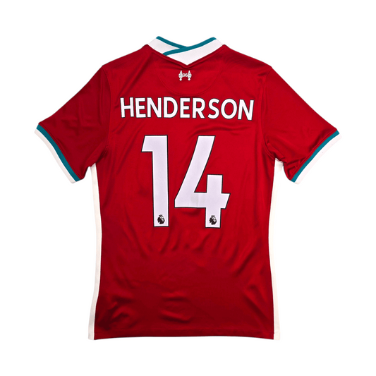 2020/21 Liverpool Home Football Shirt (M) Nike #14 Henderson