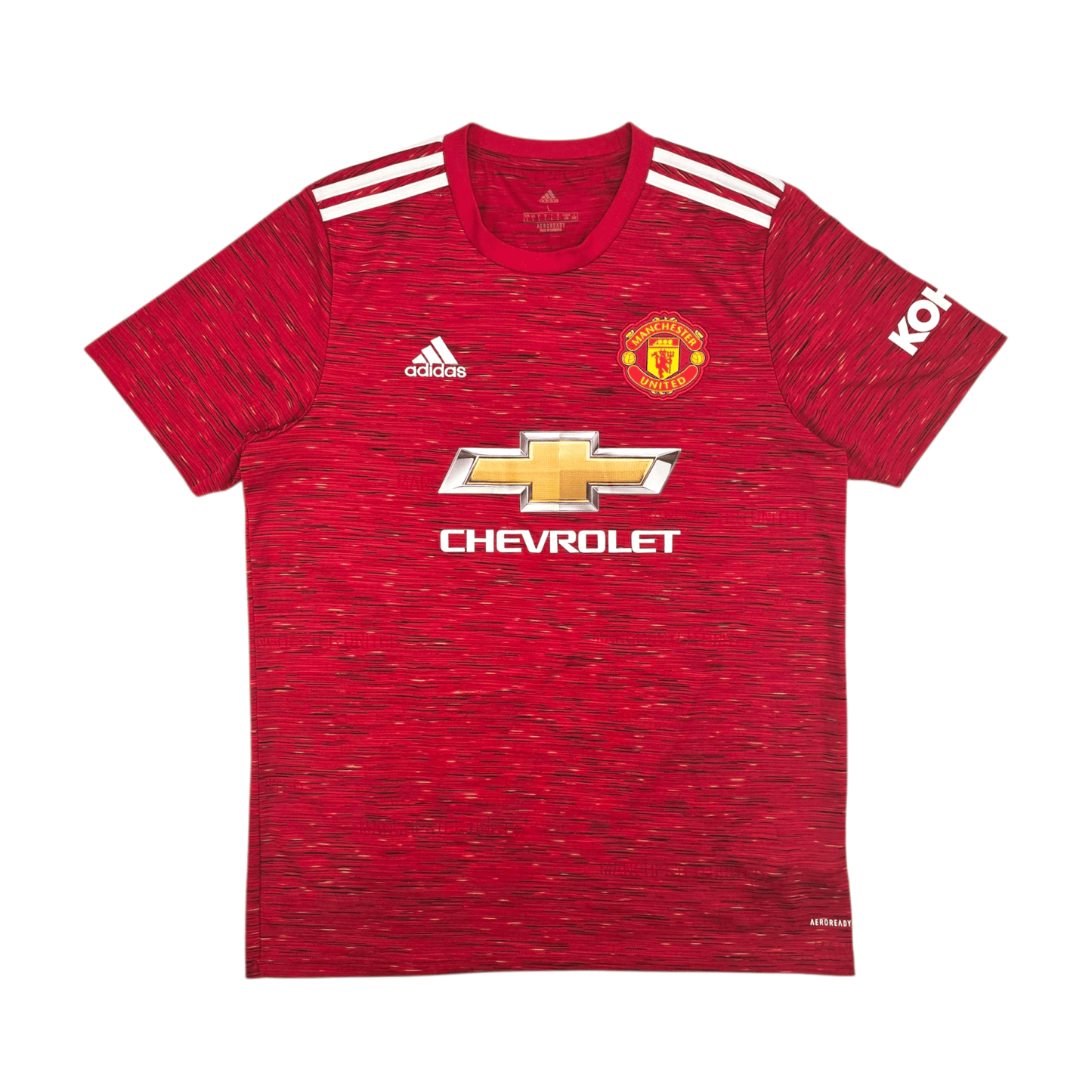 2020/21 Manchester United Home Football Shirt (L) Adidas #7 Cavani
