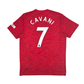 2020/21 Manchester United Home Football Shirt (L) Adidas #7 Cavani