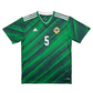 2020/21 Northern Ireland Home Football Shirt (XL) Adidas #5 Evans