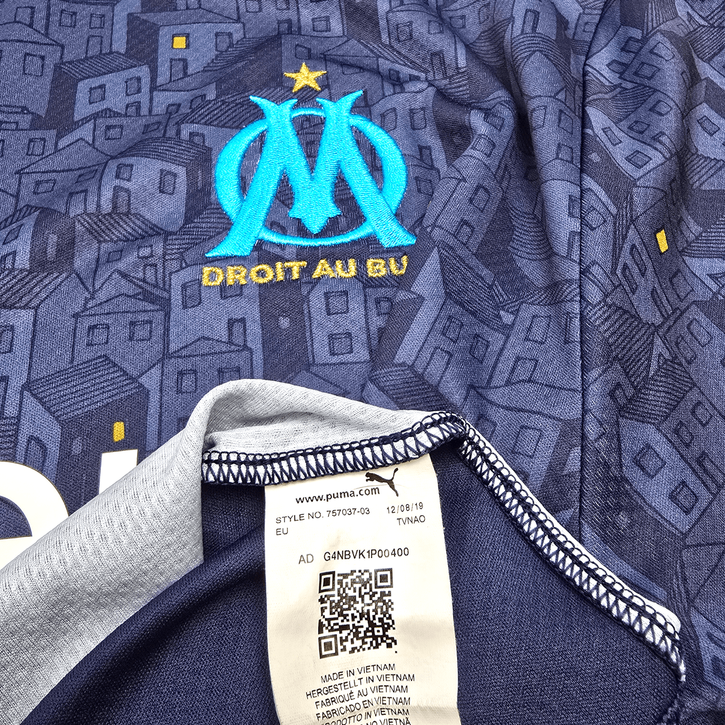 2020/21 Olympique Marseille Away Football Shirt (XL) Puma