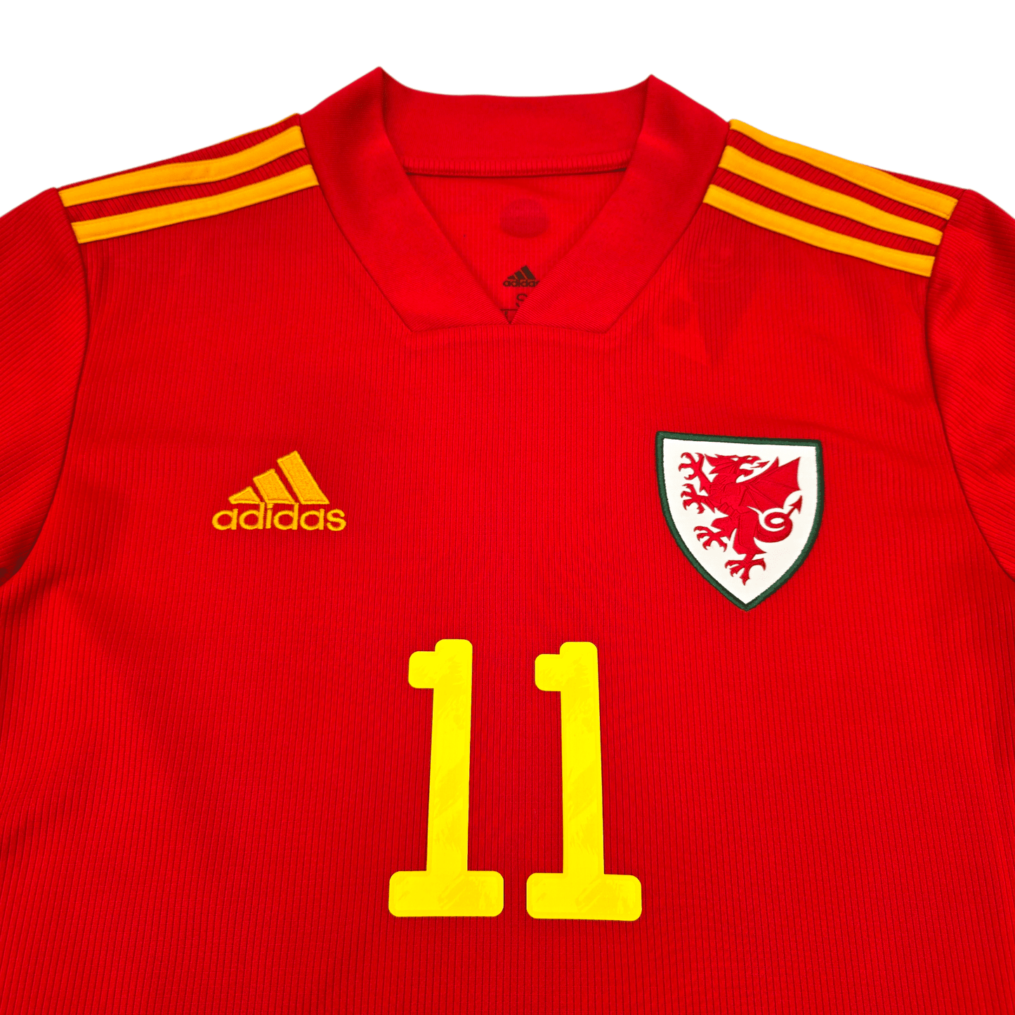 2020/21 Wales Home Football Shirt (S) Adidas #11 Bale