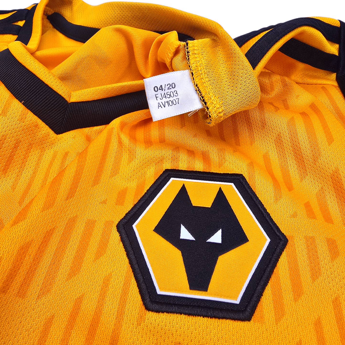 2020/21 Wolverhampton Wanderers Home Football Shirt (S) Adidas #8 Neves