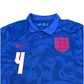 2020/22 England Away Football Shirt (M) Nike #4 Rice
