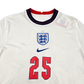 2020/22 England Home Football Shirt (M) Nike #25 Saka