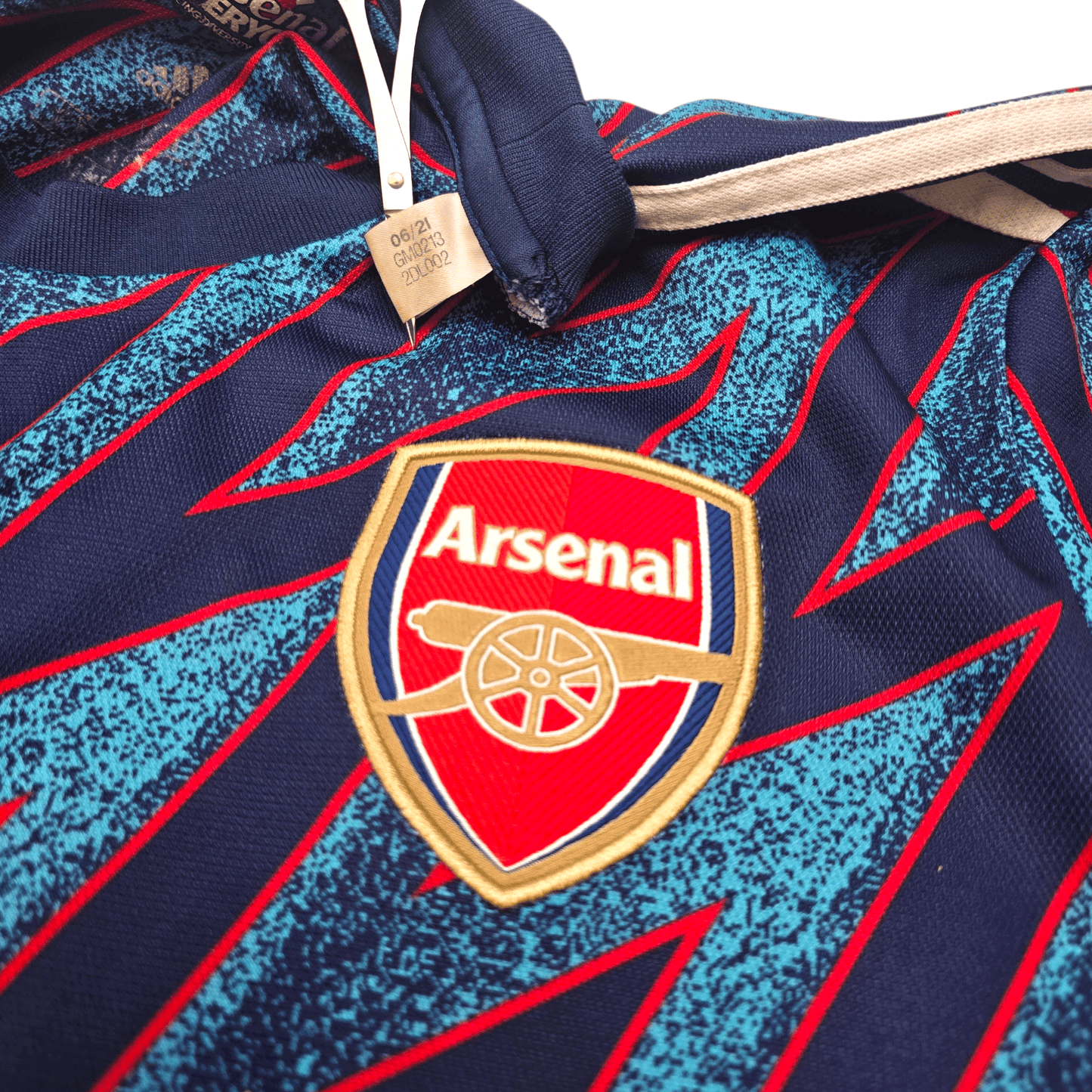 2021/22 Arsenal Third Football Shirt (M) Adidas #8 Odegaard