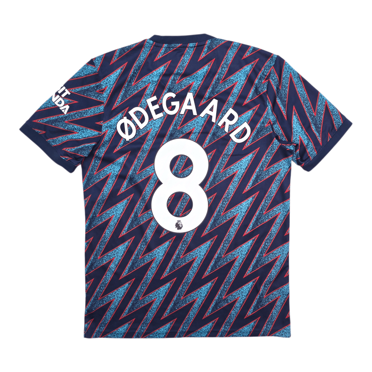 2021/22 Arsenal Third Football Shirt (M) Adidas #8 Odegaard