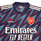 2021/22 Arsenal Third Football Shirt (M) Adidas #8 Odegaard