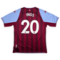 2021/22 Aston Villa Home Football Shirt (2XL) Kappa #20 Ings