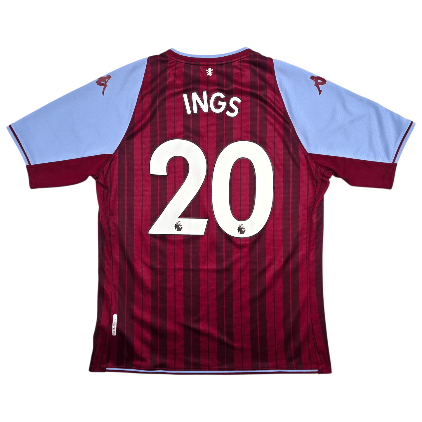 2021/22 Aston Villa Home Football Shirt (2XL) Kappa #20 Ings