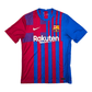 2021/22 Barcelona Home Football Shirt (M) Nike #3 Pique