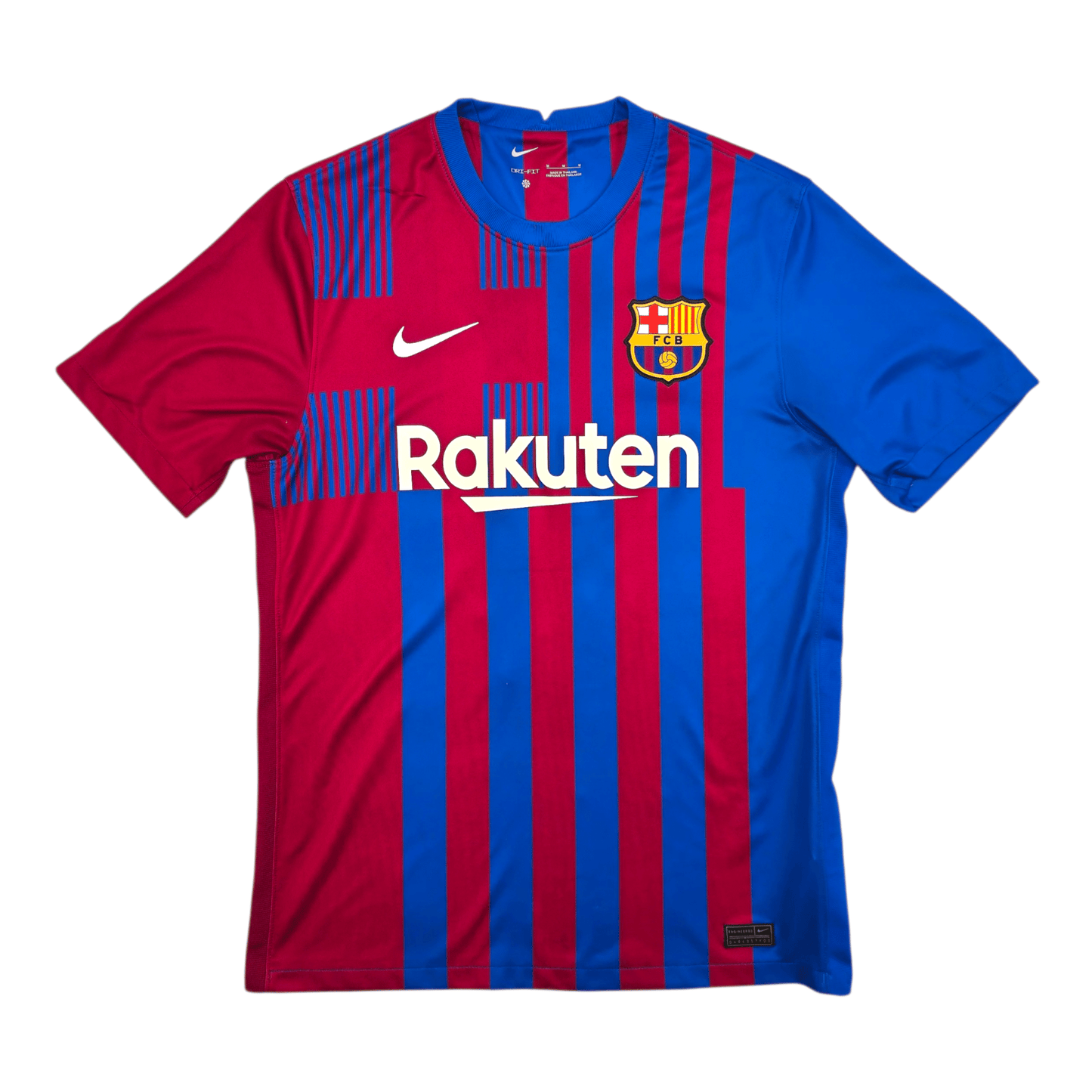 2021/22 Barcelona Home Football Shirt (M) Nike #3 Pique