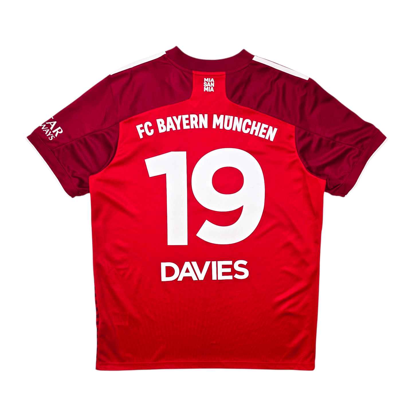 2021/22 Bayern Munich Home Football Shirt (L) Adidas #19 Davies