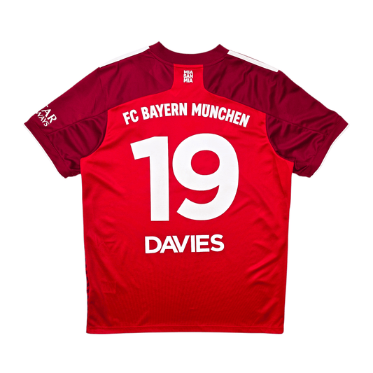2021/22 Bayern Munich Home Football Shirt (L) Adidas #19 Davies