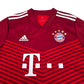 2021/22 Bayern Munich Home Football Shirt (M) Adidas #9 Lewandowski