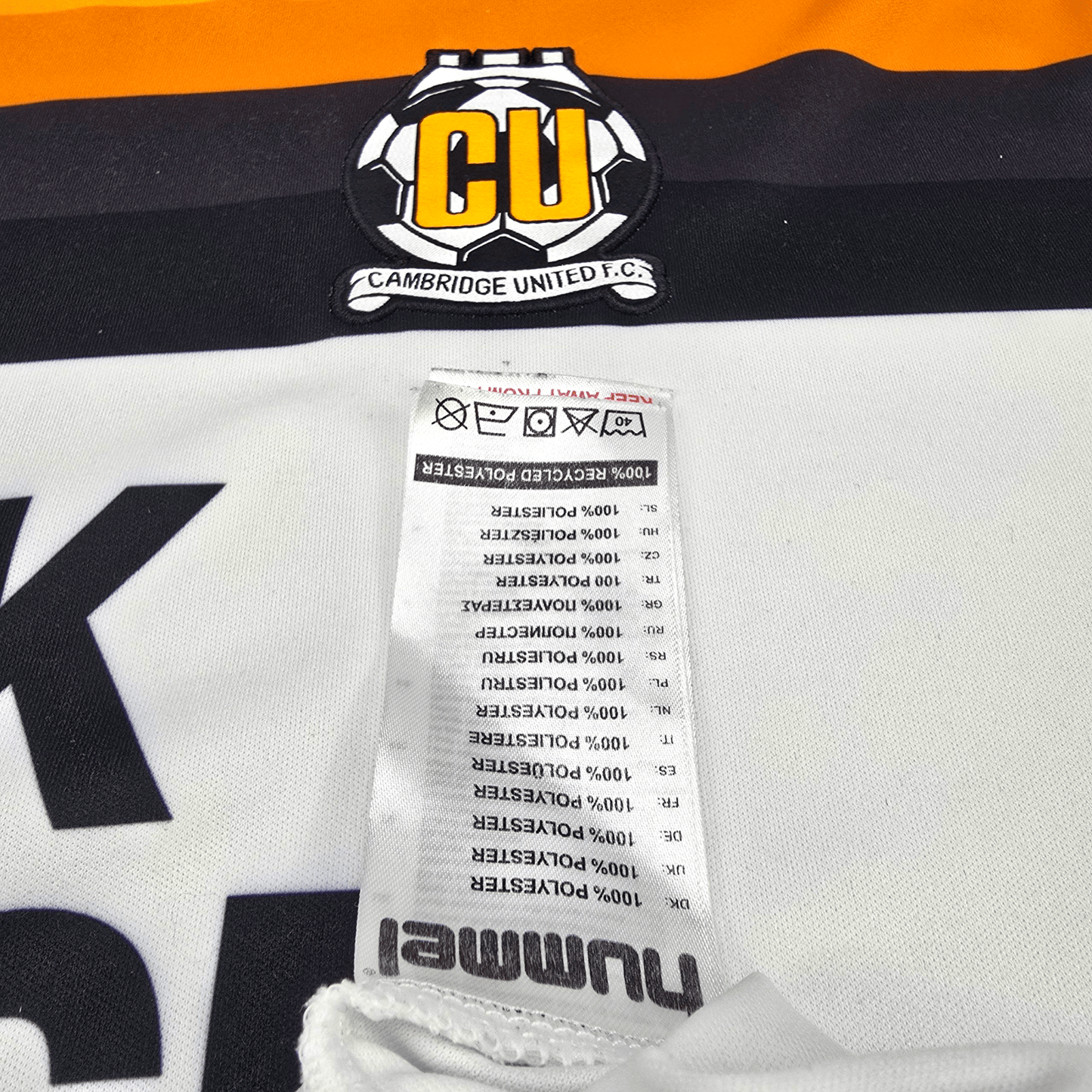 2021/22 Cambridge United Third Football Shirt (2XL) Hummel #14 Hoolahan