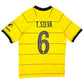 2021/22 Chelsea Away Football Shirt (M) Nike #6 T. Silva