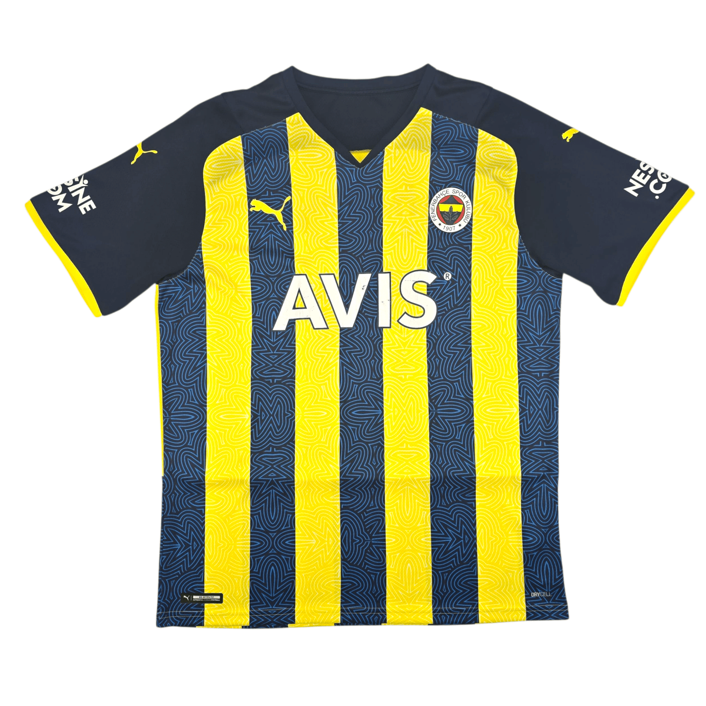 2021/22 Fenerbahce Home Football Shirt (L) Puma #3 R. Carlos