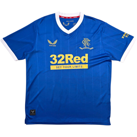 2021/22 Glasgow Rangers Home Football Shirt (XL) Castore
