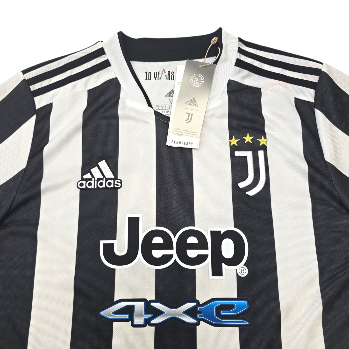 2021/22 Juventus Home Football Shirt (M) Adidas #22 Chiesa (BNWTs)