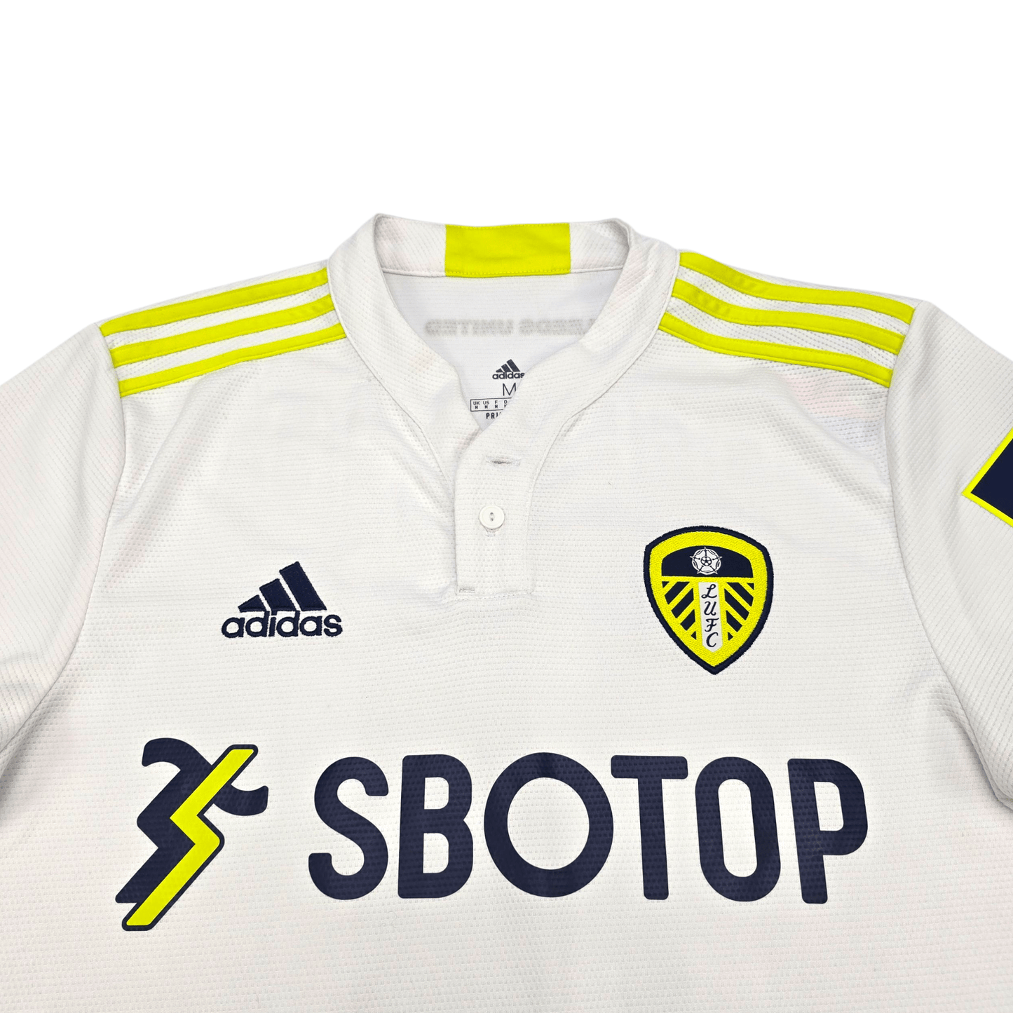 2021/22 Leeds United Home Football Shirt (M) Adidas #10 Raphinha