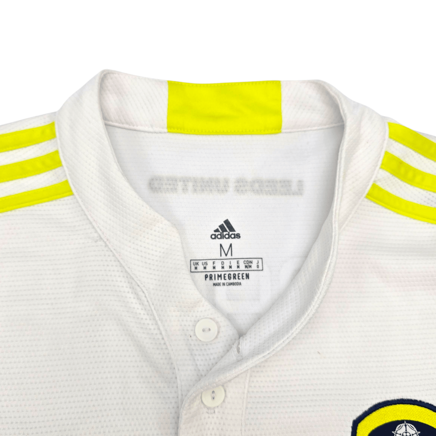 2021/22 Leeds United Home Football Shirt (M) Adidas #10 Raphinha
