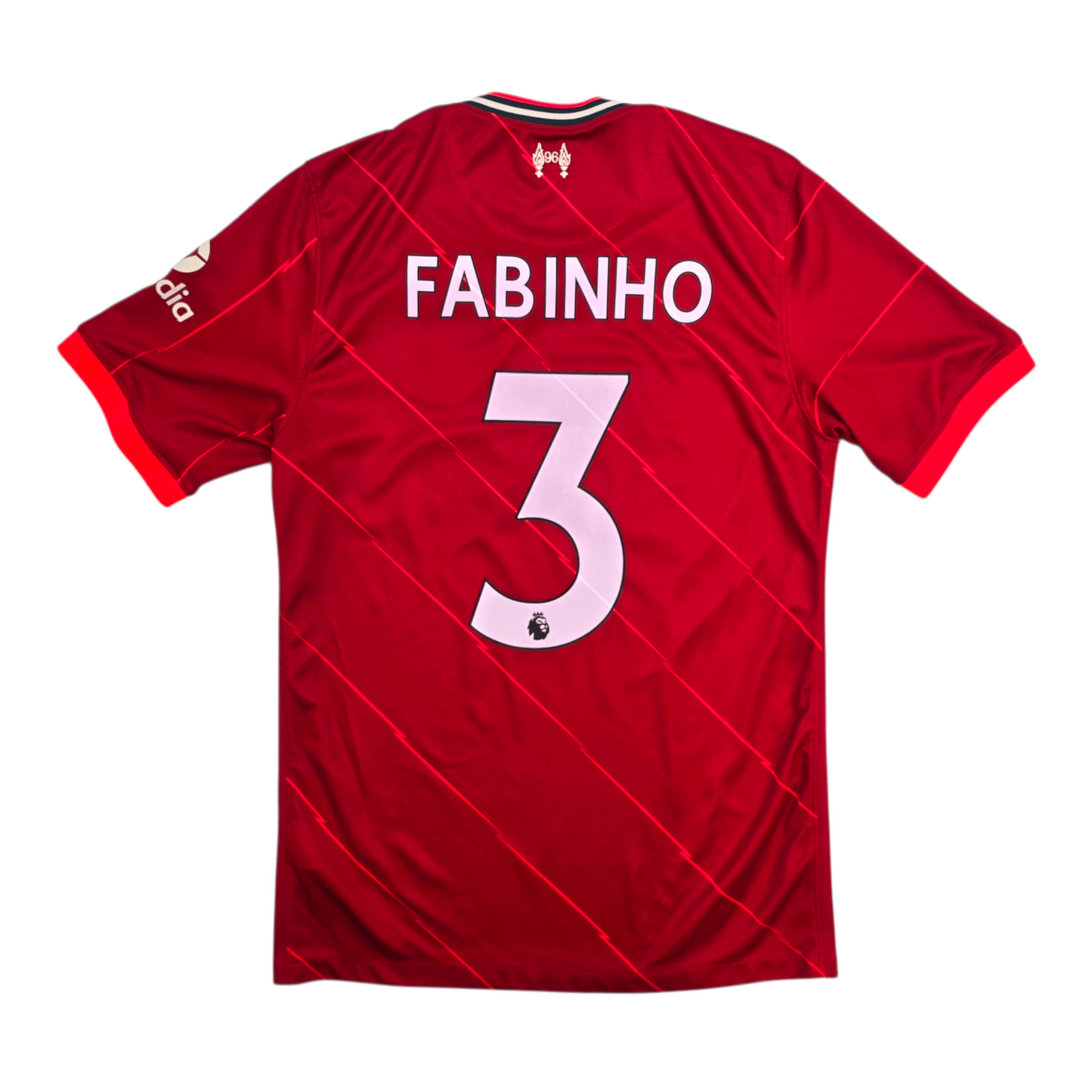 2021/22 Liverpool Home Football Shirt (M) Nike #3 Fabinho