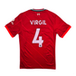 2021/22 Liverpool Home Football Shirt (S) Nike #4 Virgil