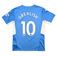 2021/22 Manchester City Home Football Shirt (M) Puma #10 Grealish