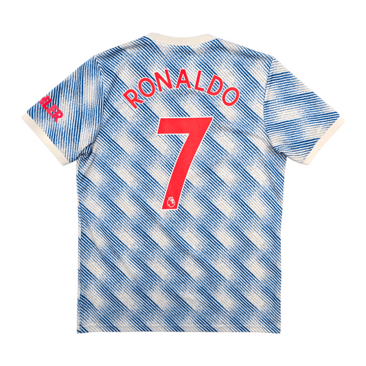 2021/22 Manchester United Away Football Shirt (M) Adidas #7 Ronaldo