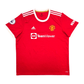 2021/22 Manchester United Home Football Shirt (2XL) Adidas #18 B.Fernandes
