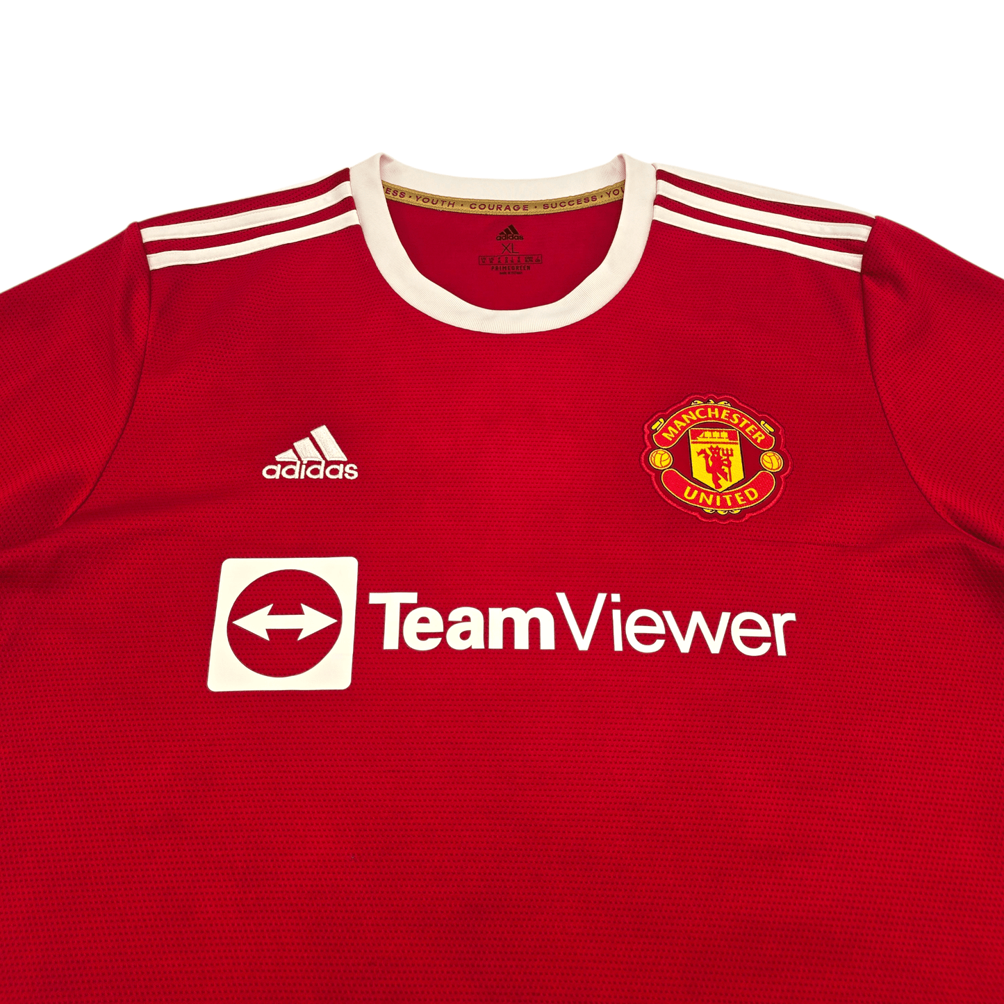2021/22 Manchester United Home Football Shirt (XL) Adidas #7 Ronaldo