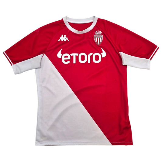 2021/22 Monaco Home Football Shirt (L) Kappa