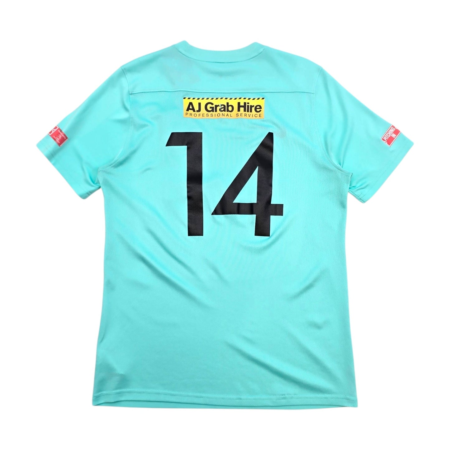 2021/22 Royston Town Away Football Shirt (L) Nike #14 | Matchworn