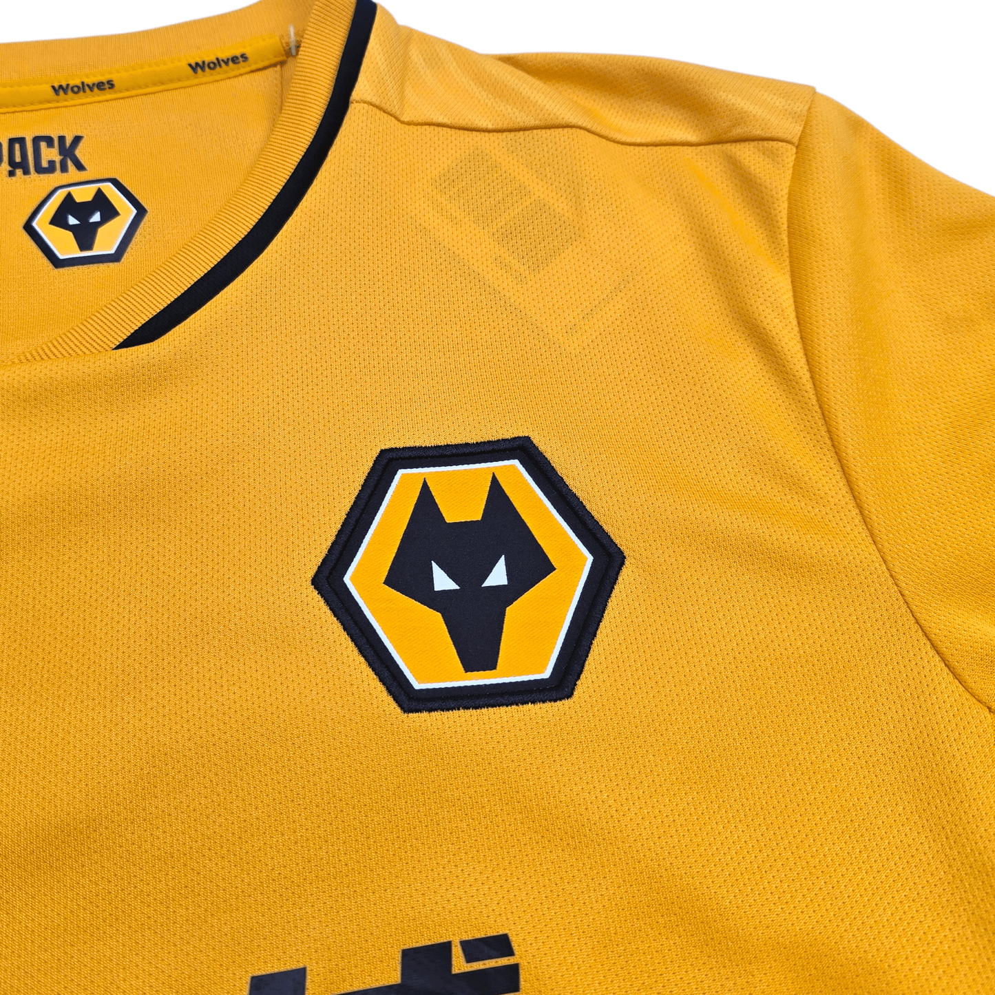 2021/22 Wolverhampton Wanderers Home Football Shirt (M) Castore #7 Neto