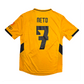 2021/22 Wolverhampton Wanderers Home Football Shirt (M) Castore #7 Neto