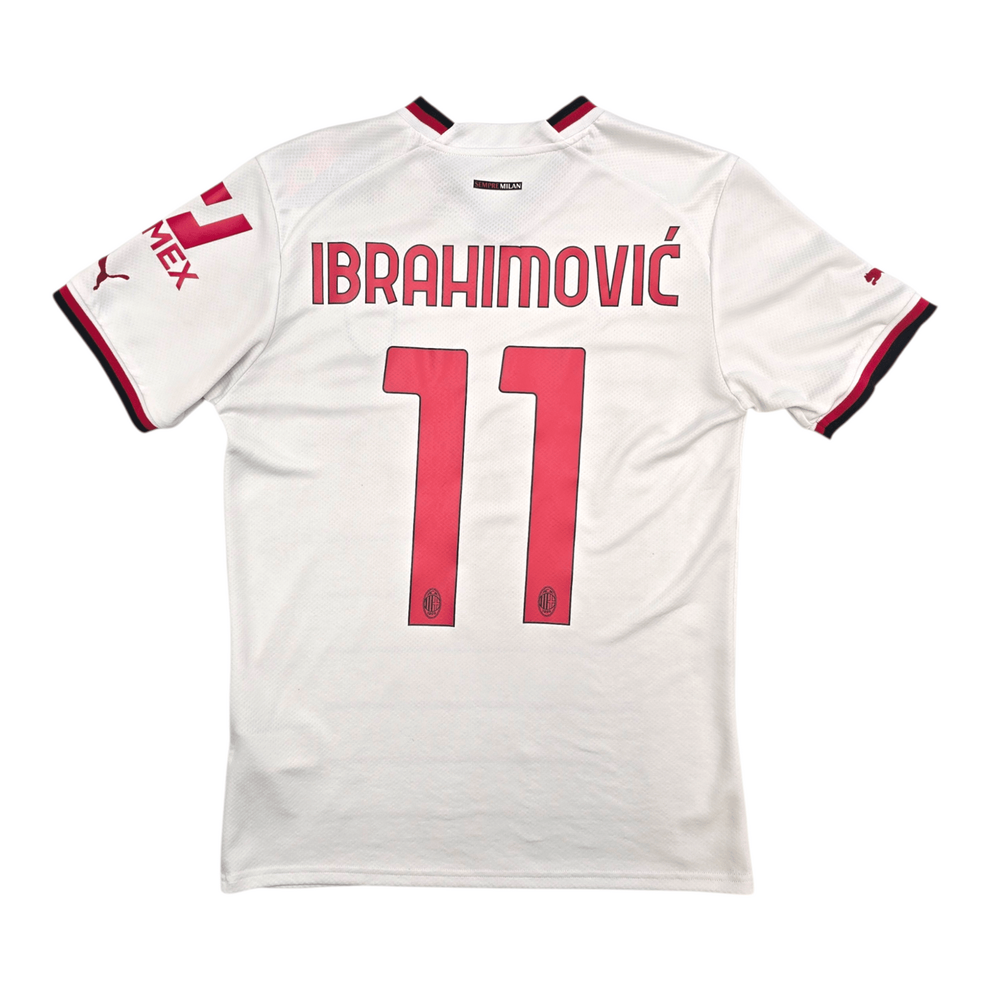 2022/23 AC Milan Away Football Shirt (S) Adidas #11 Ibrahimovic