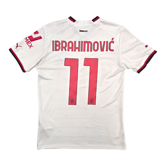 2022/23 AC Milan Away Football Shirt (S) Adidas #11 Ibrahimovic