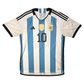 2022/23 Argentina Home Football Shirt (L) Adidas #10 Messi