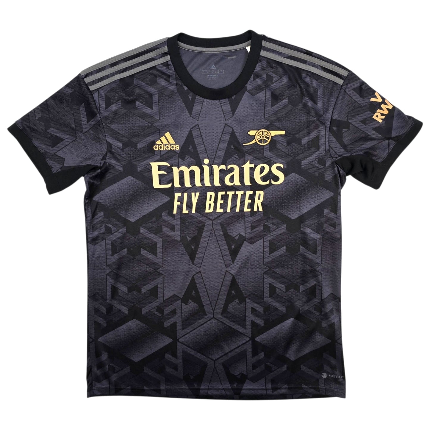 2022/23 Arsenal Away Football Shirt (L) Adidas #7 Saka