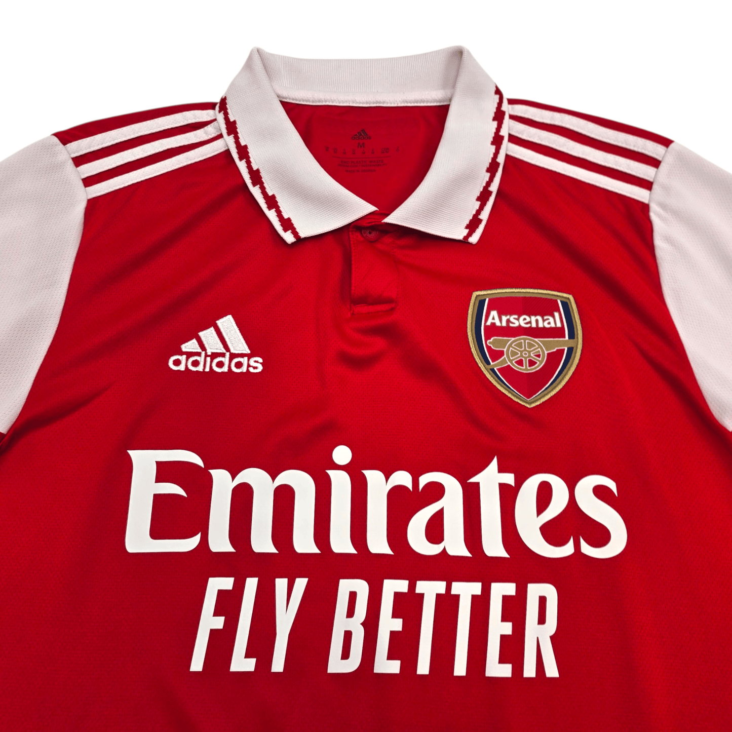 2022/23 Arsenal Home Football Shirt (M) Adidas #7 Saka