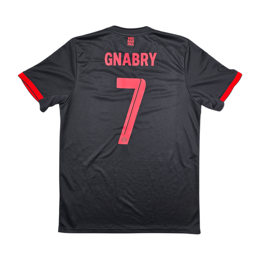 2022/23 Bayern Munich Third Football Shirt (M) Adidas #7 Gnabry