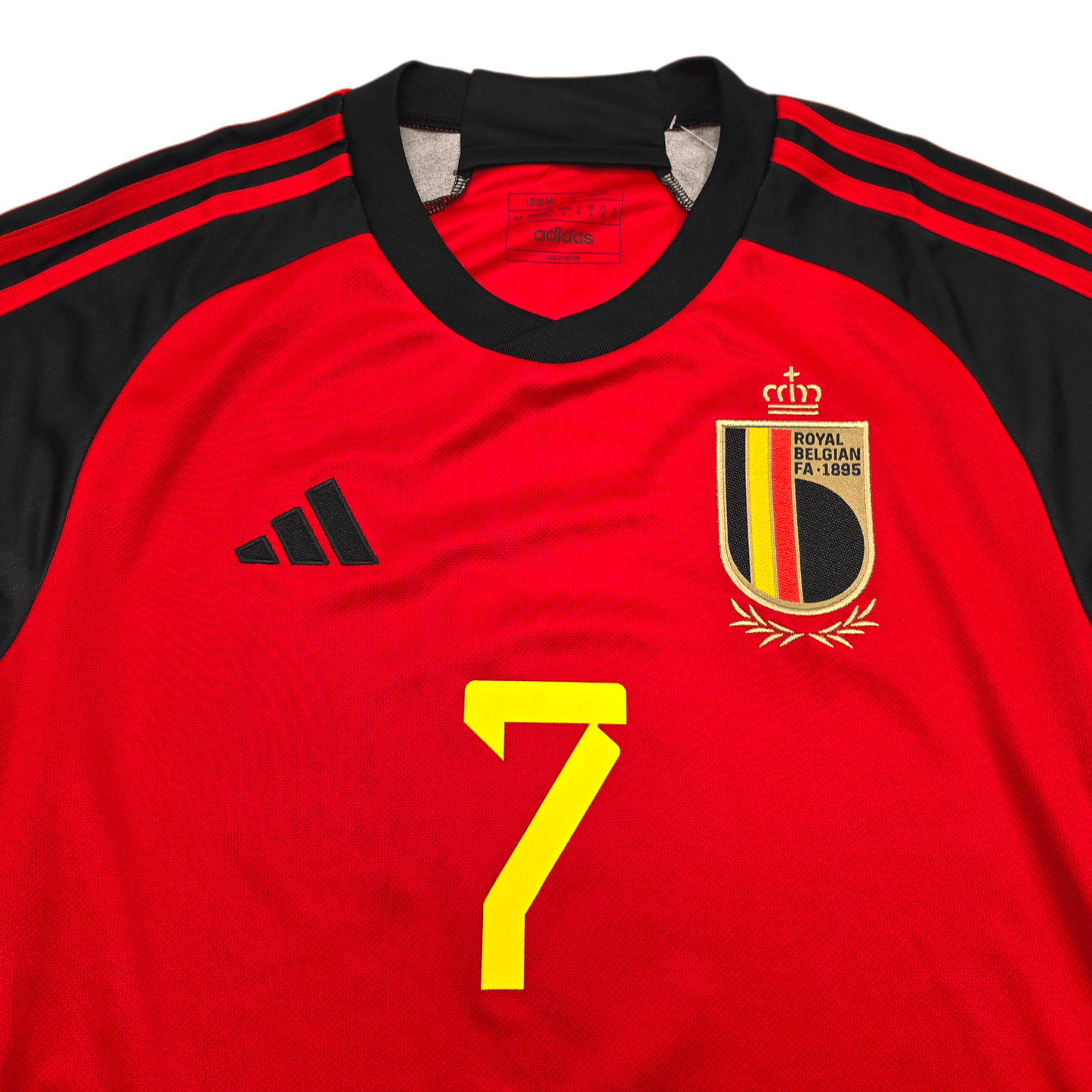 2022/23 Belgium Home Football Shirt (S) Adidas #7 De Bryune (BNWTs)
